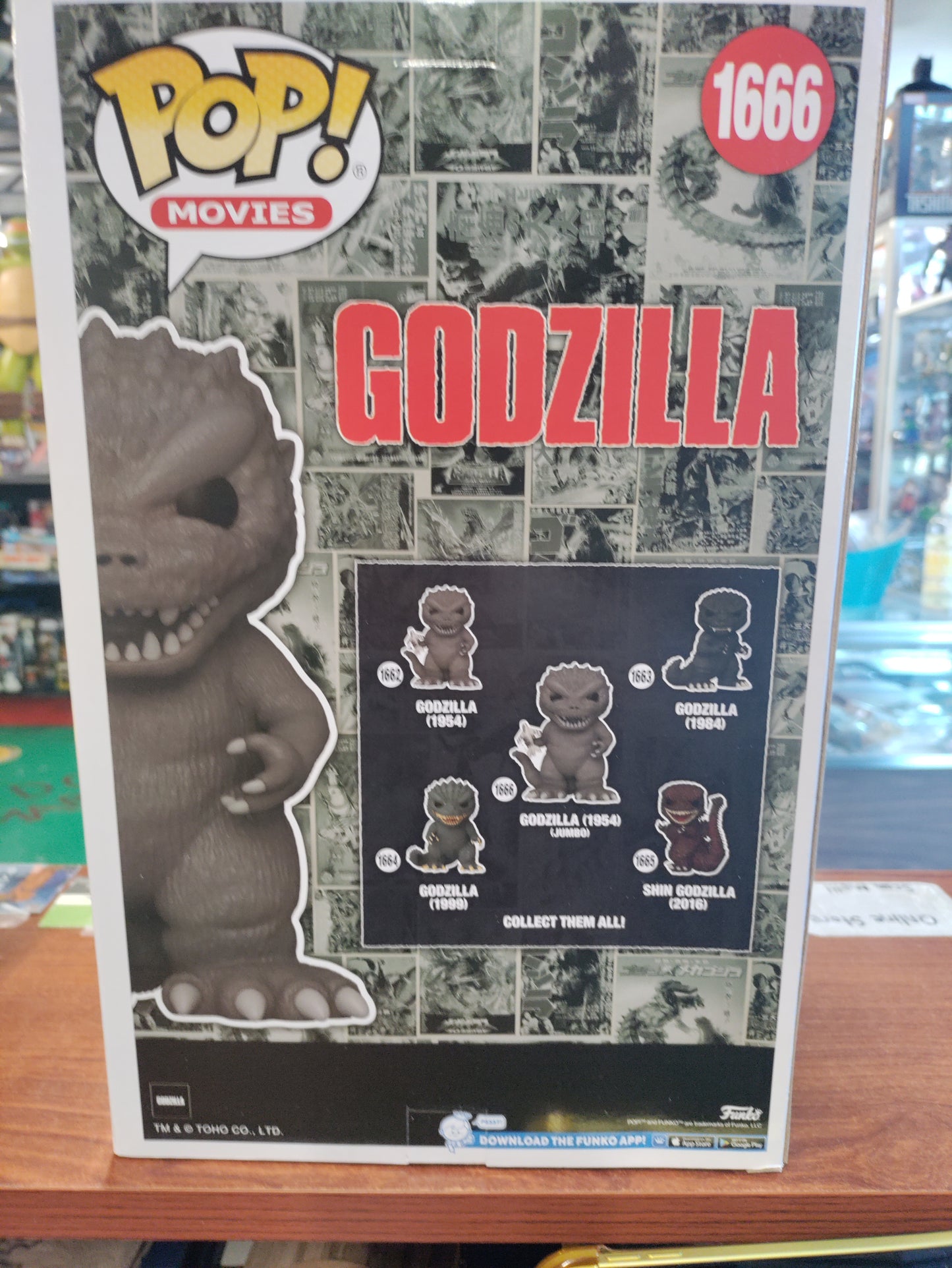 Godzilla 1954 Jumbo Funko Pop