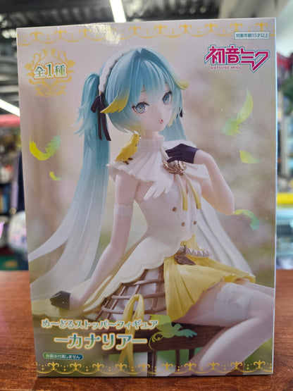 Furyu Hatsune Miku Canary Bird Noodle Stopper Figure