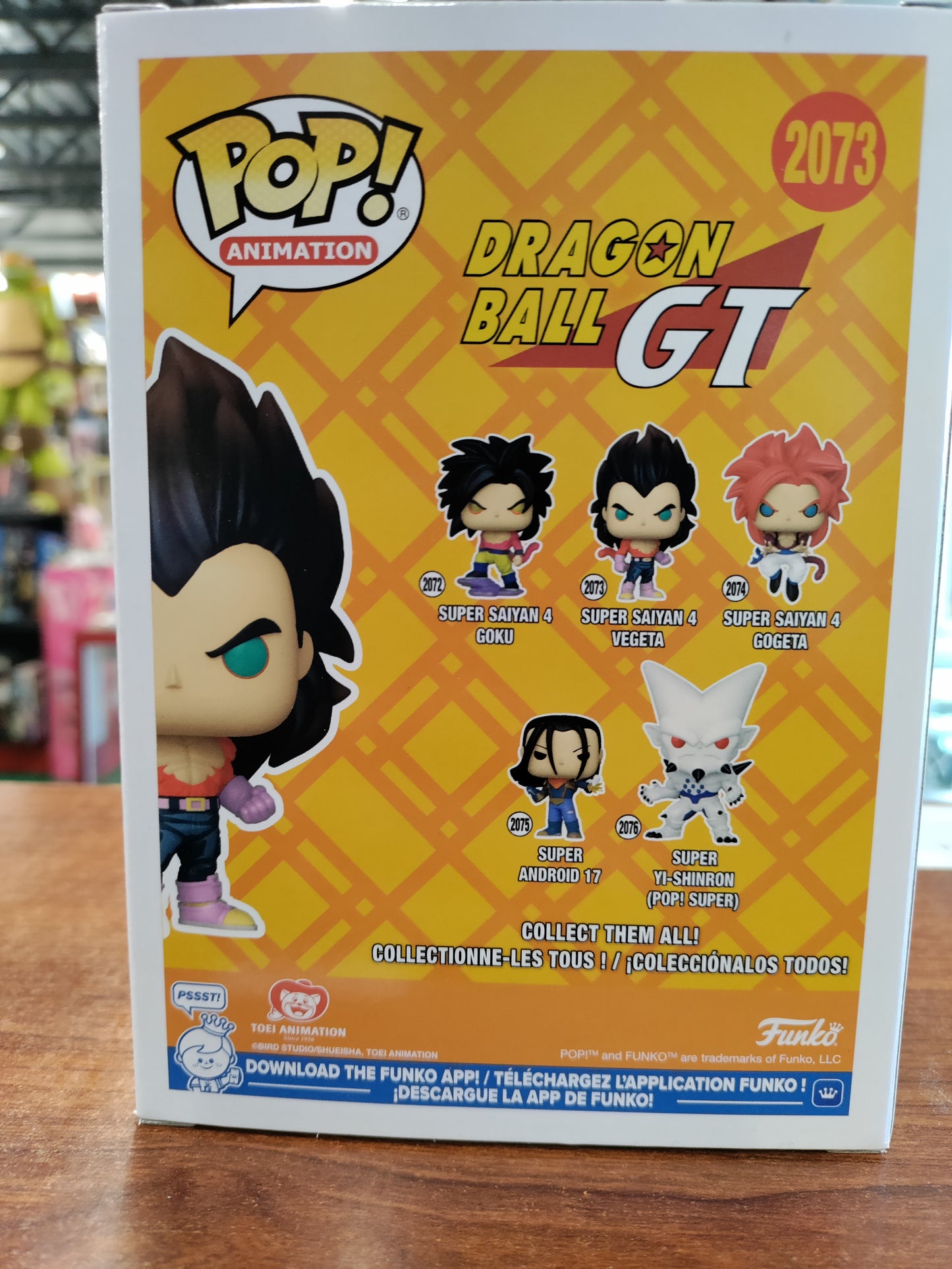 Funko Pop Dragon Ball GT Super Saiyan 4 Vegeta