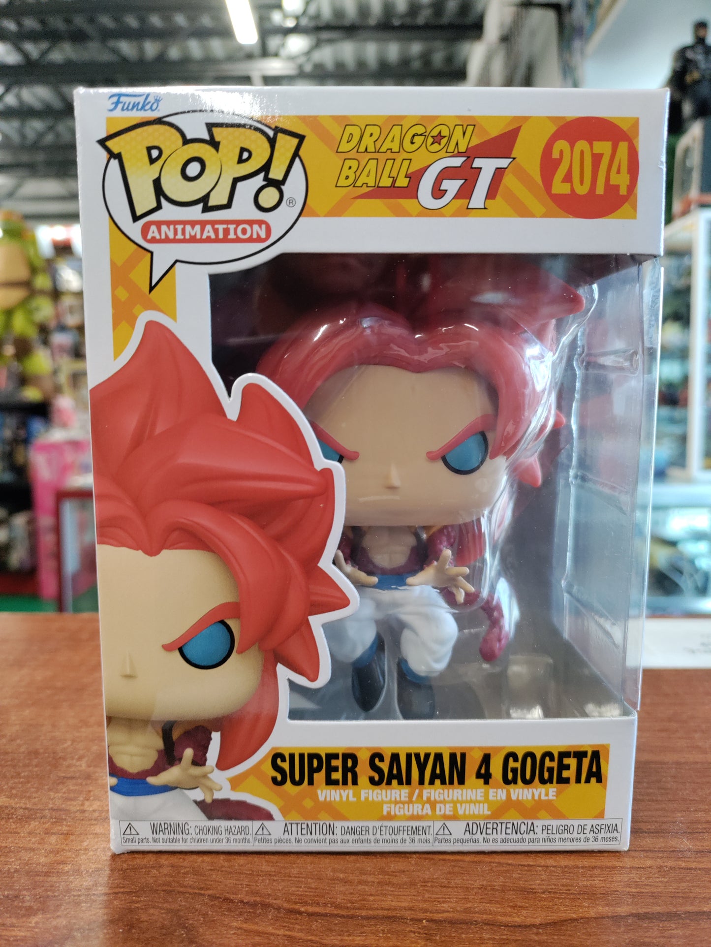 Funko Pop Dragon Ball GT Super Saiyan 4 Gogeta