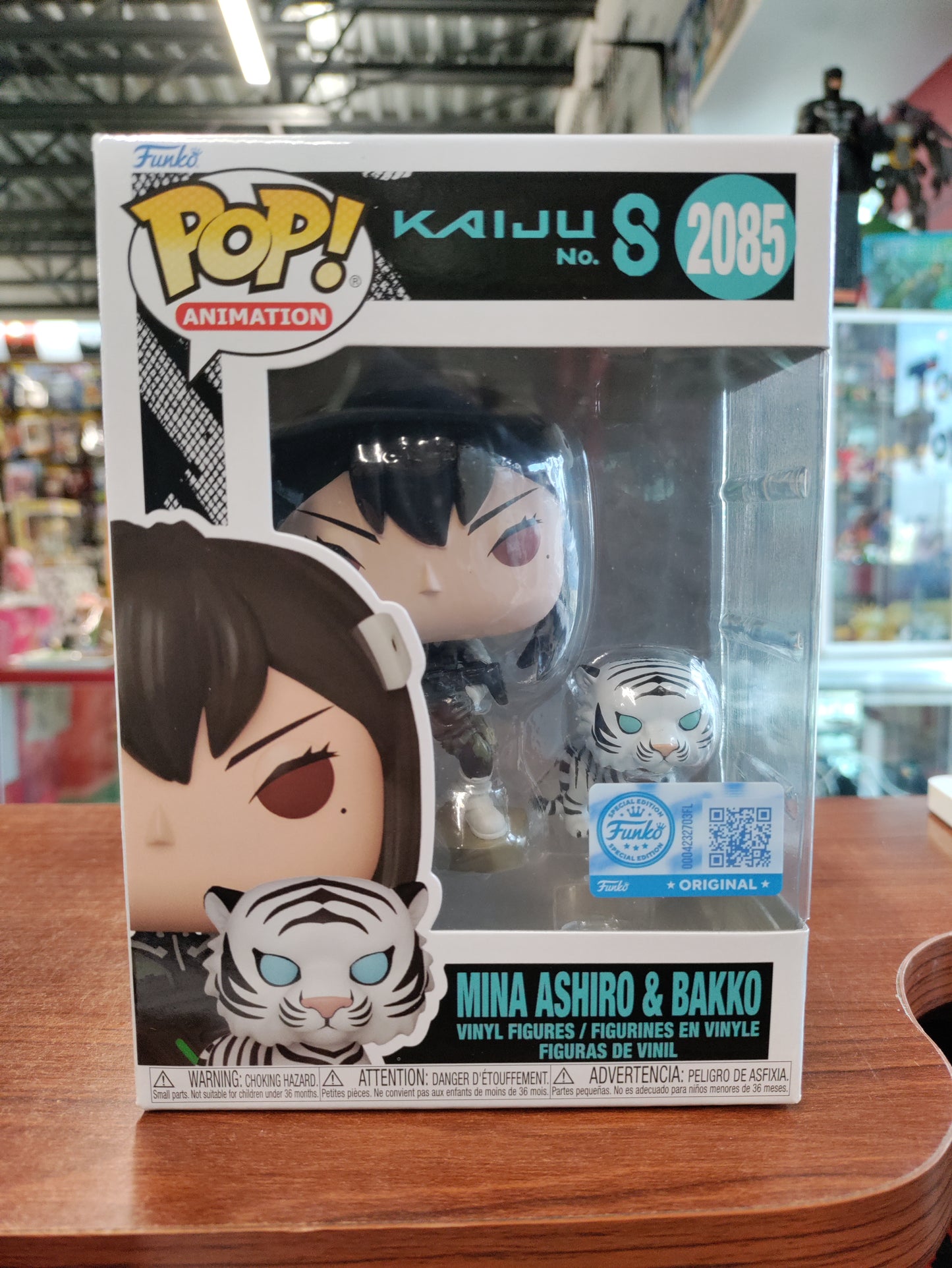 Funko Pop Kaiju No. 8 Mina Ashiro & Bakko