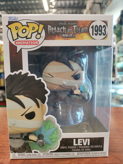 Attack on Titan Levi Final Season Levi Funko Pop