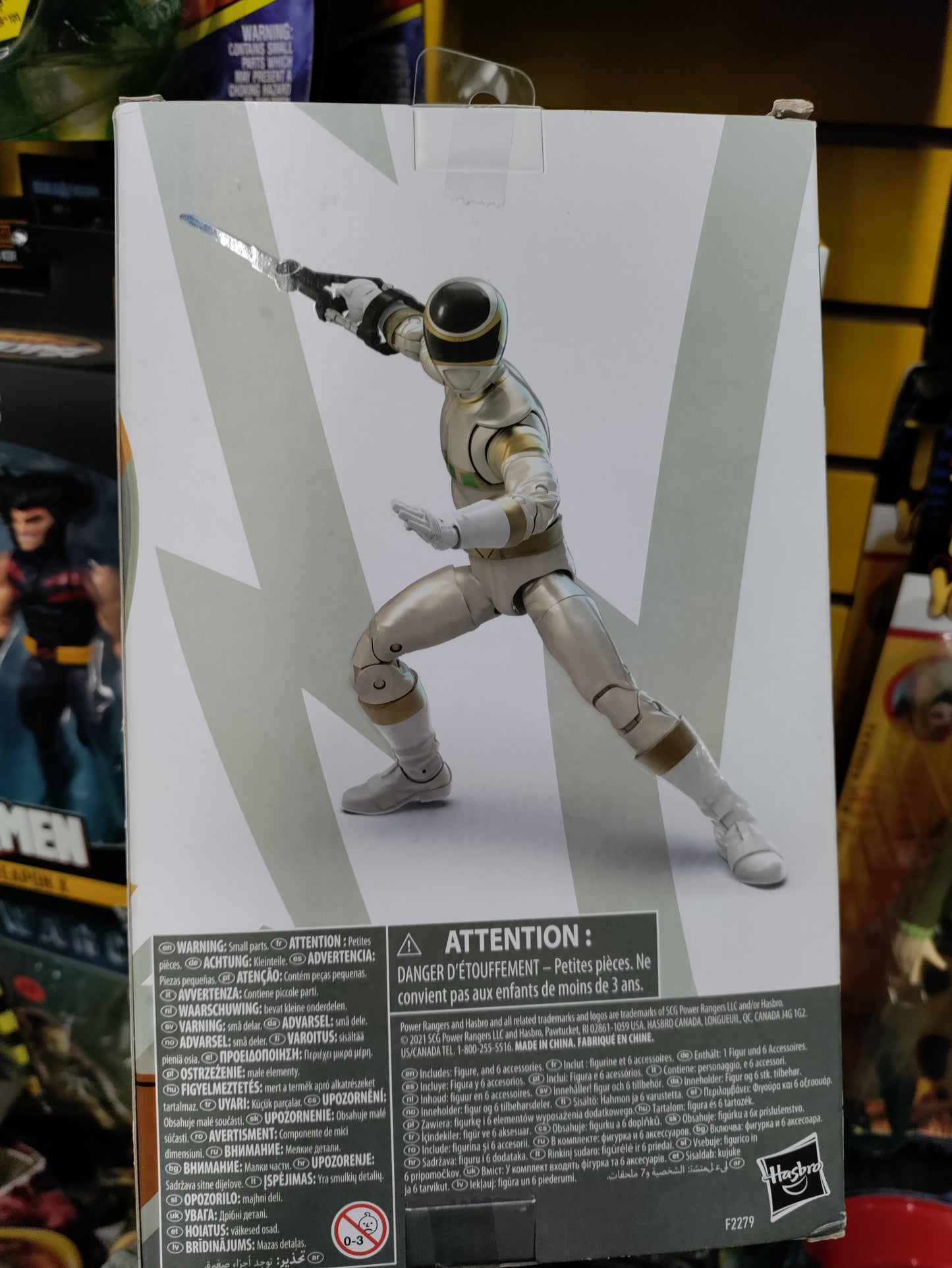 Power Rangers Lightening Collection In Space Silver Ranger