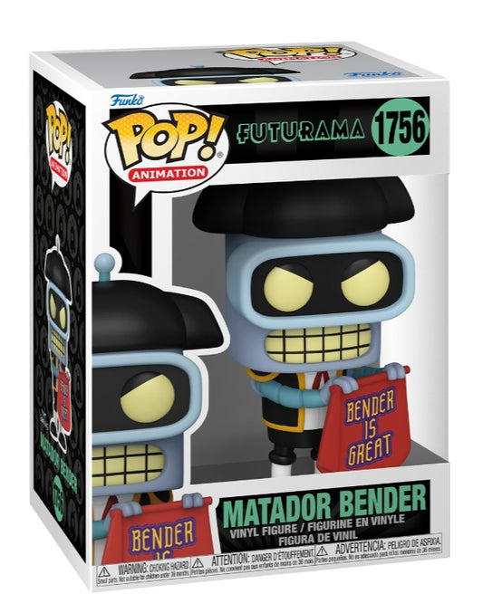 Funko Pop Futurama Matador Bender