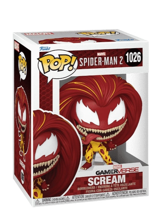 Funko Pop Marvel Spider-man 2 Scream