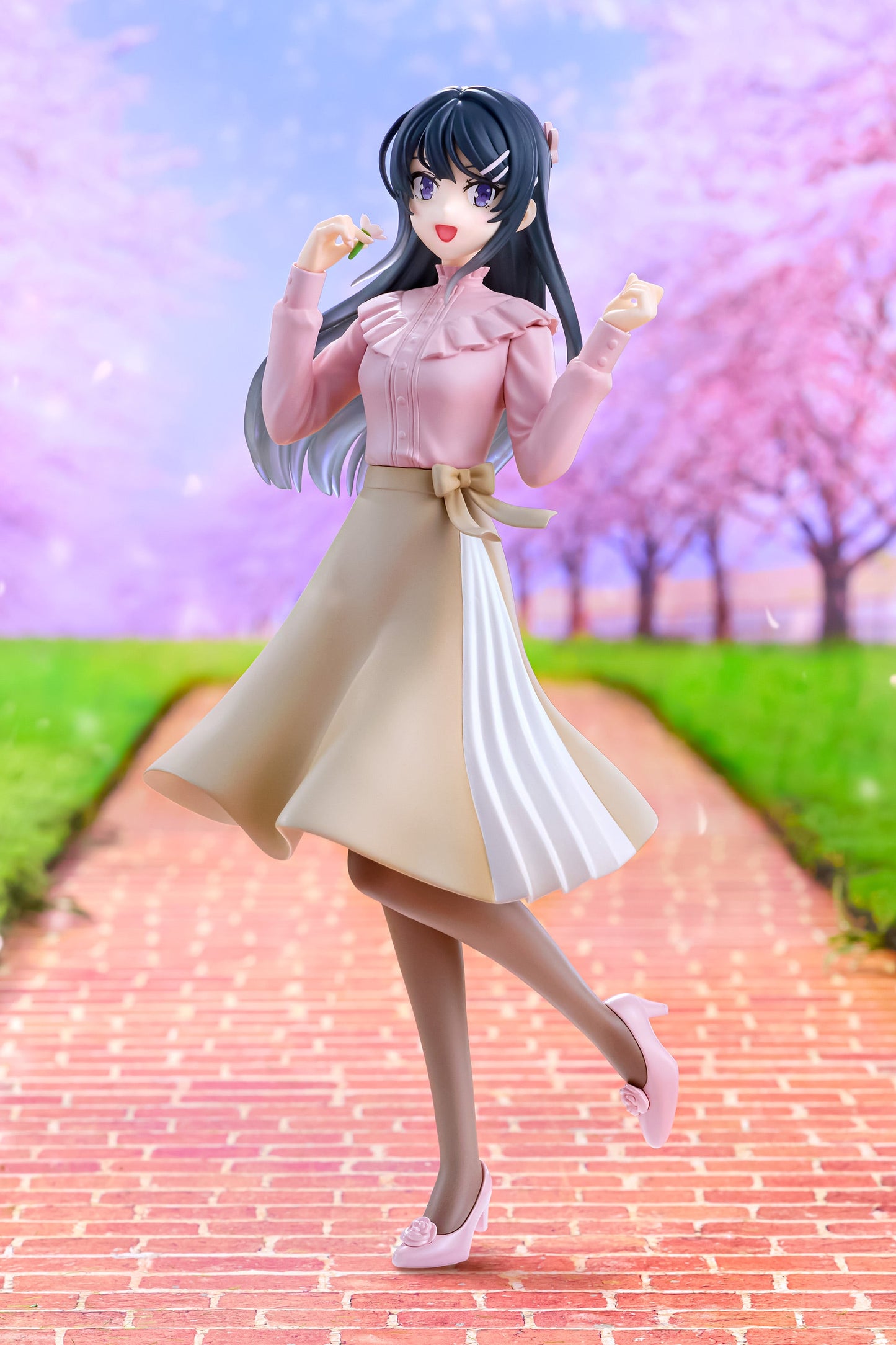 Rascal Does Not Dream of Bunny Girl Senpai Trio-Try-iT Mai Sakurajima (Spring Outfit Ver.) figure