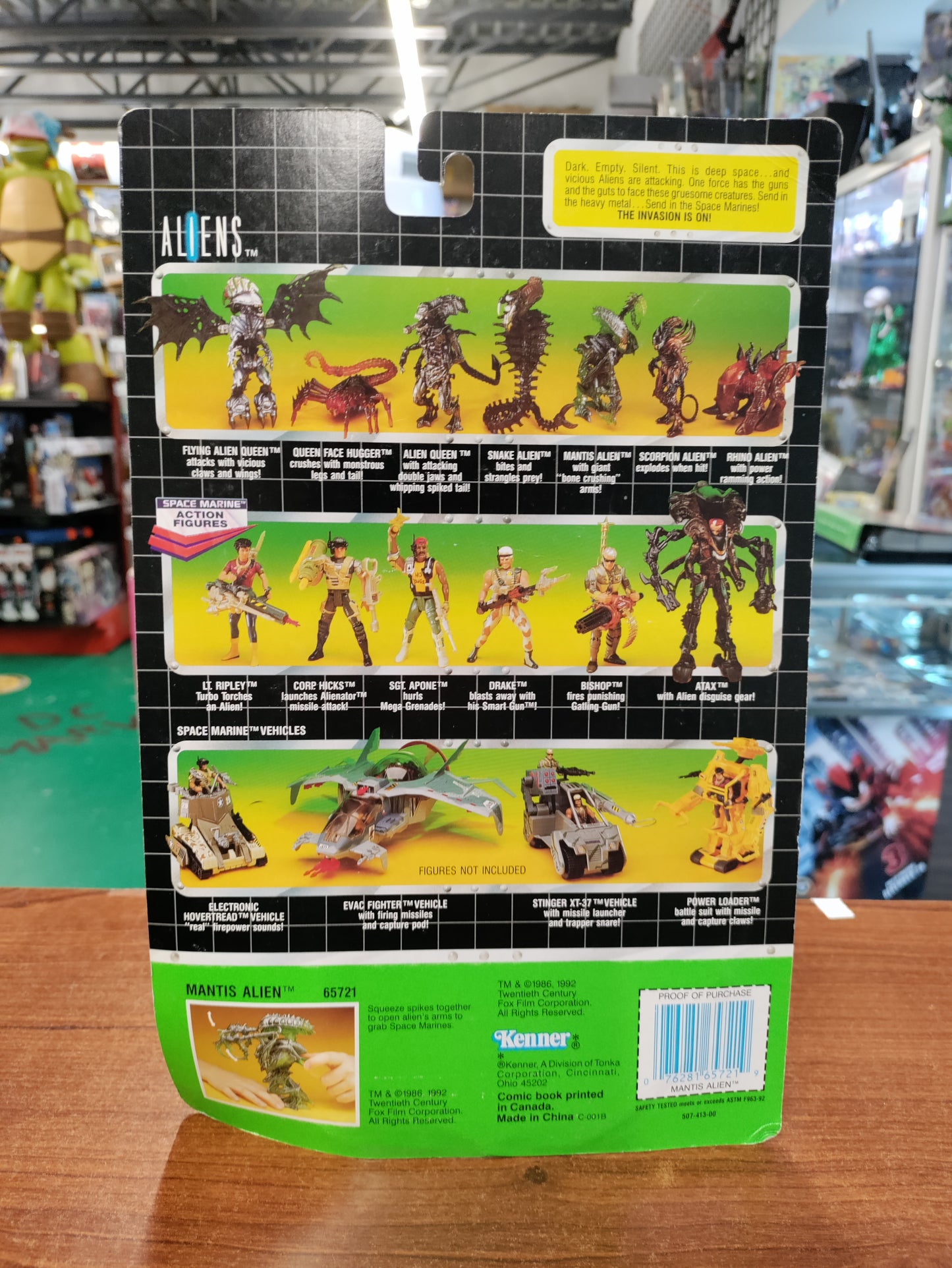 Kenner Aliens Action Figure Mantis Alien