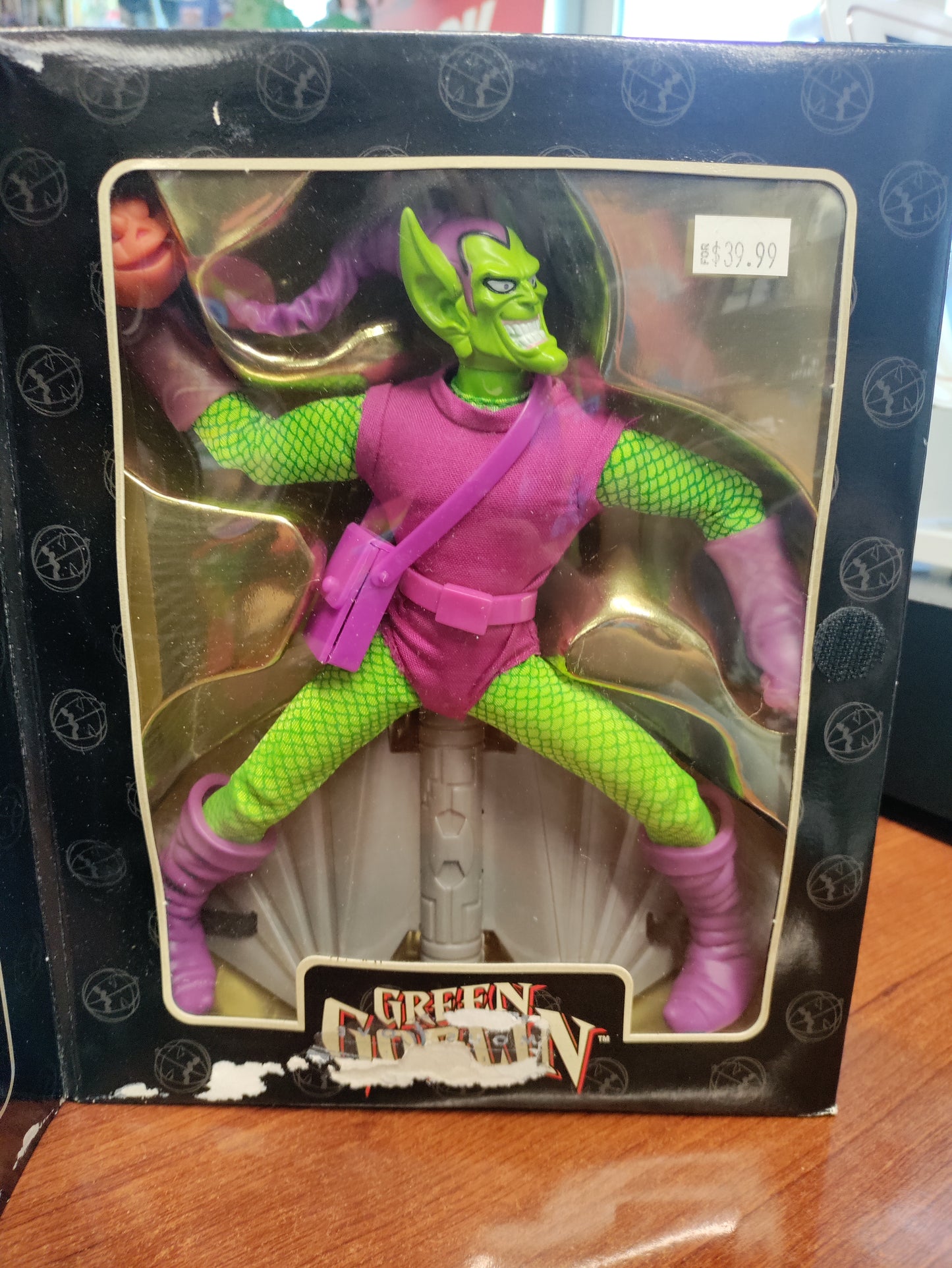 1997 Toy Biz Famous Cover The Amazing Spiderman Green Goblin Figure