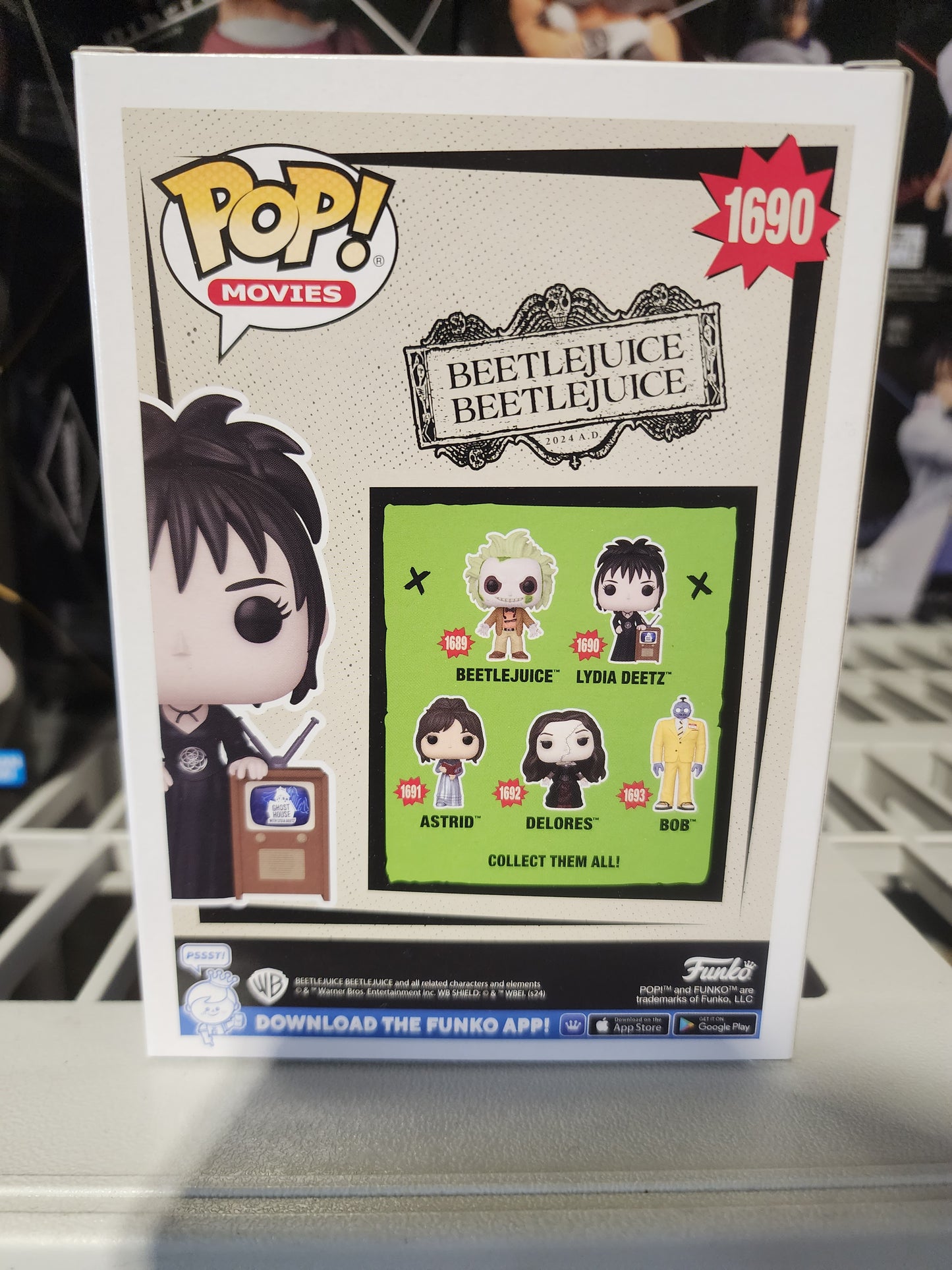 Funko Pop Beetlejuice Beetlejuice Lydia Dertz