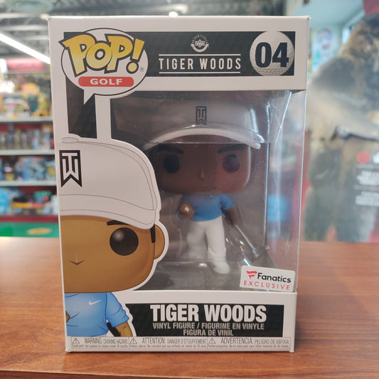 Tiger Woods Fanatics Exclusive Funko Pop