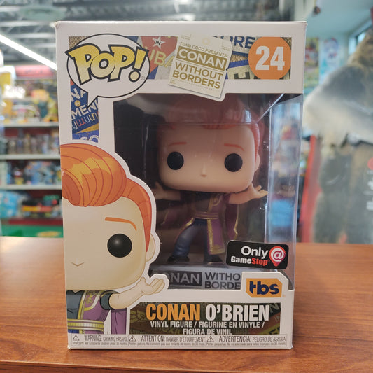 Conan Without Borders Conan O'Brien GameStop Exclusive Funko Pop