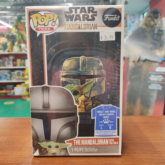 Star Wars The Mandalorian With The Child Funko Tee