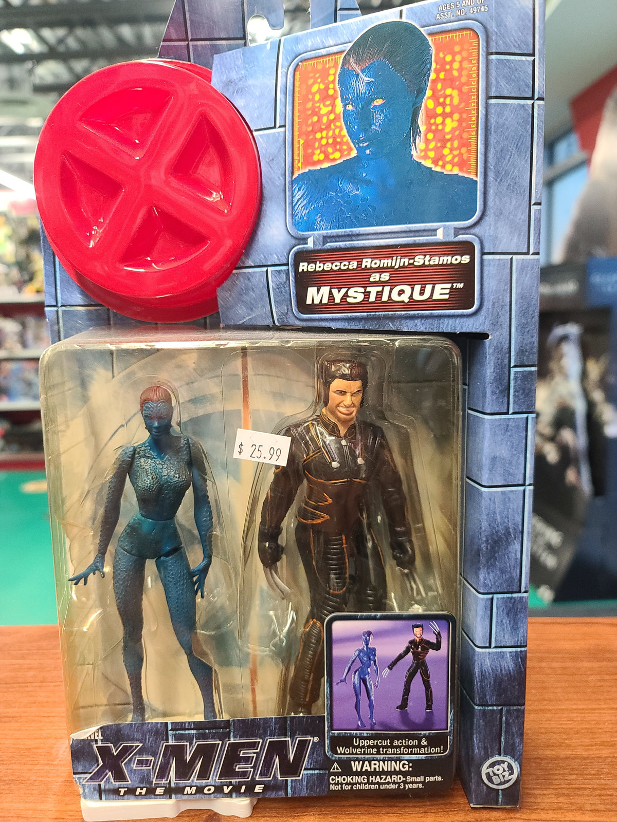 Toy Biz X-Men The Movie Mystique – Todd