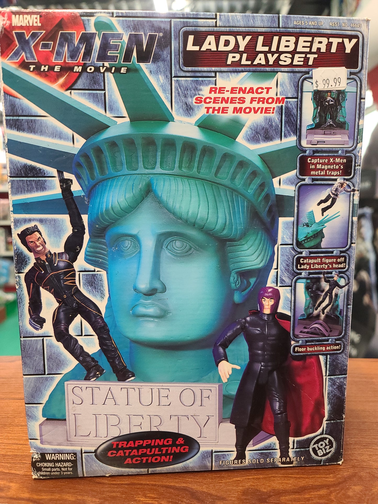 Toy Biz X-Men The Movie Lady Liberty Playset