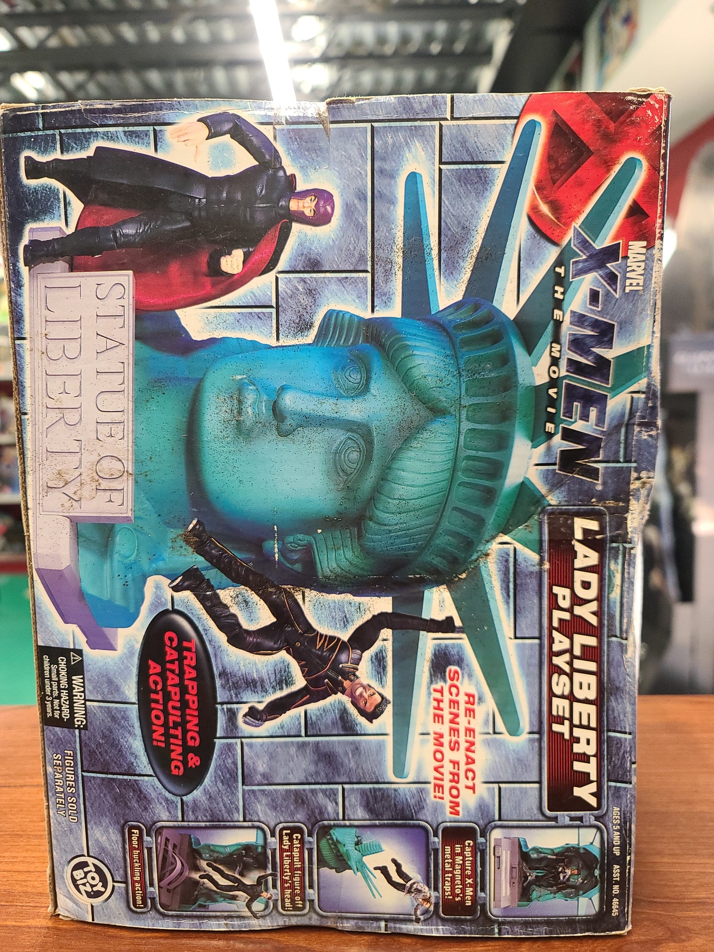 Toy Biz X-Men The Movie Lady Liberty Playset