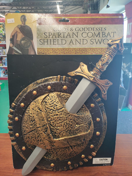 Gods and Goddesses: Spartan Combat Shield and Sword