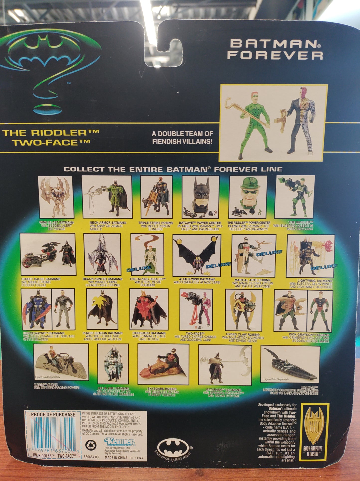 Kenner Batman Forever Riddler / Two-Face – Todd's Toys