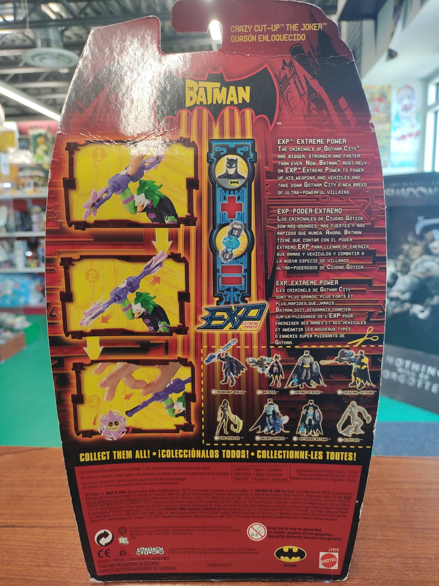 Mattel The Batman Crazy Cut-Up The Joker