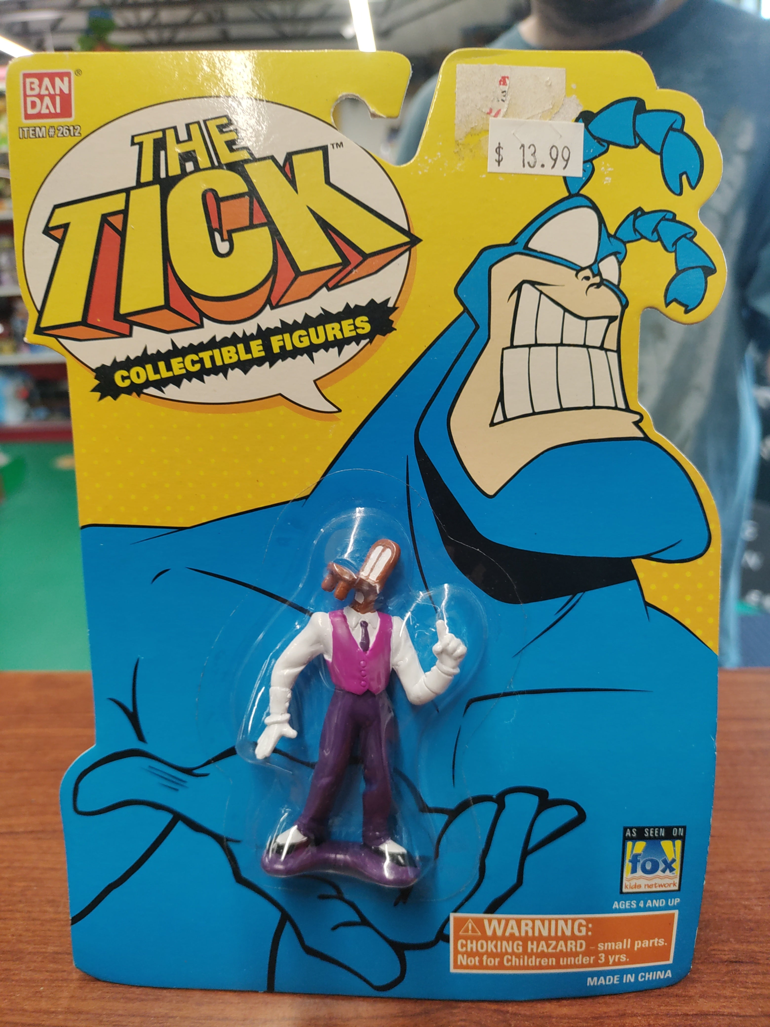 Bandai The Tick Chairface Chippendale – Todd's Toys