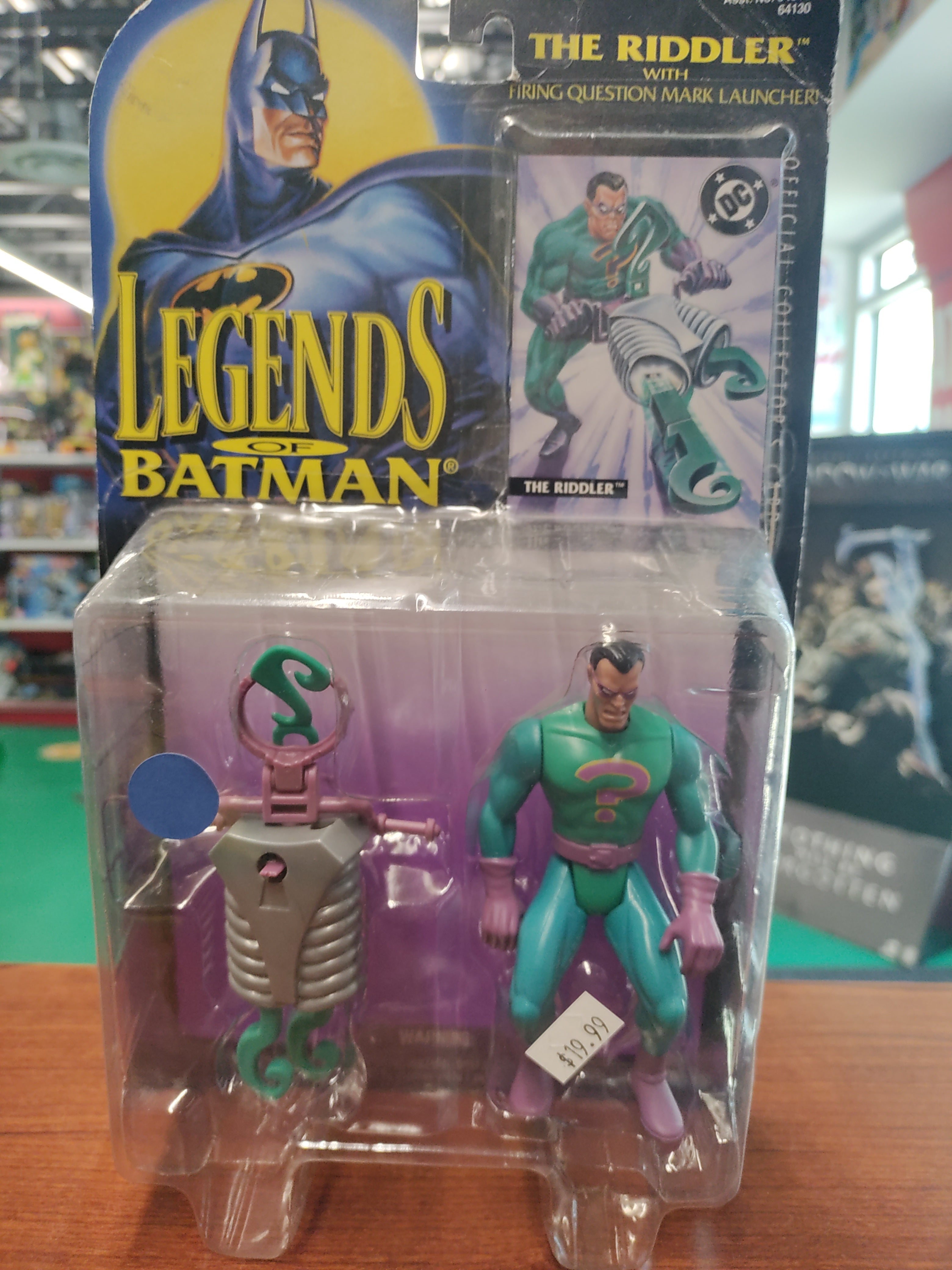 Kenner Riddler Kenner Legends of Batman The Riddler – Todd's Toys