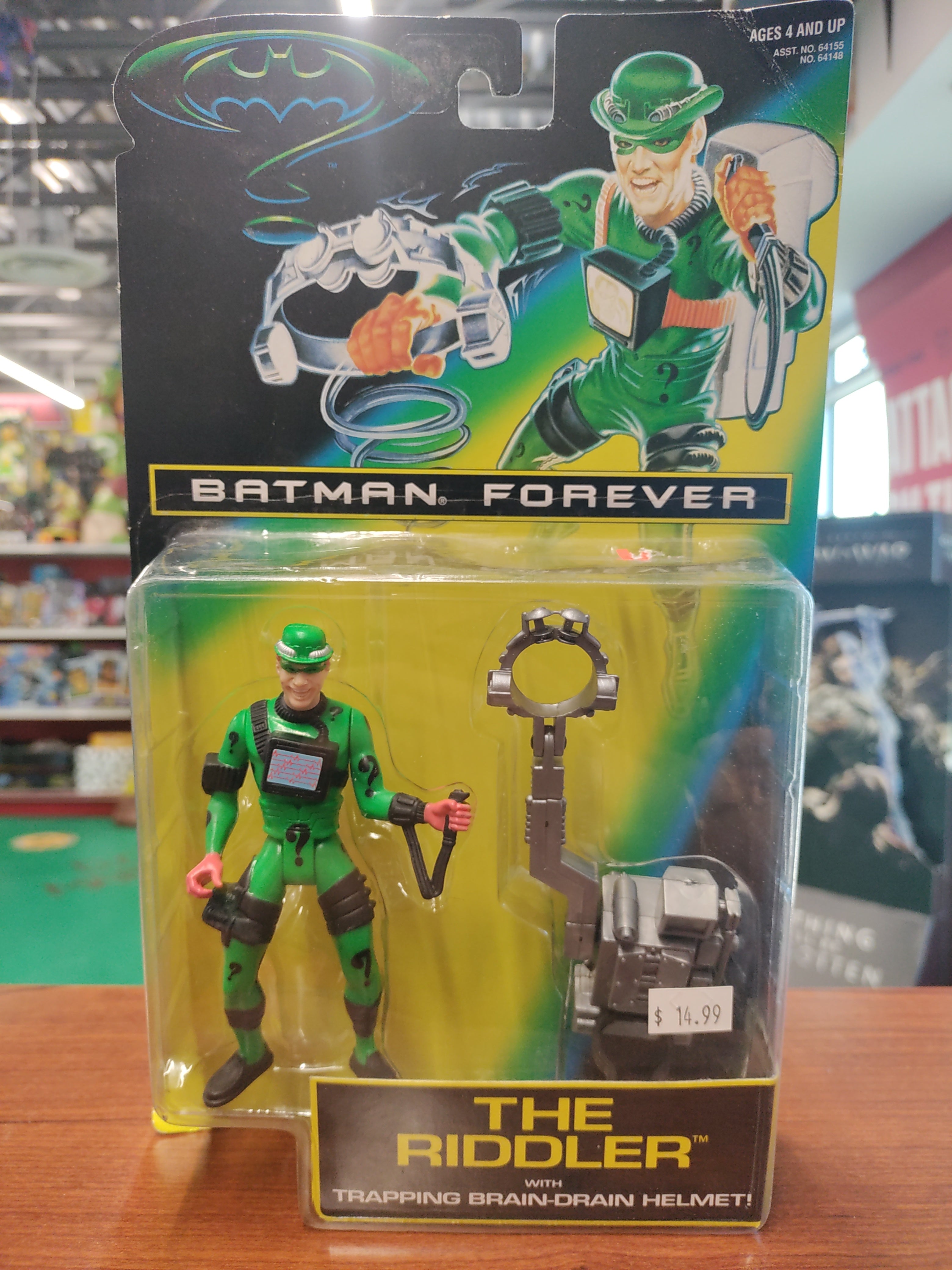Kenner Riddler Kenner Batman Forever The Riddler – Todd's Toys