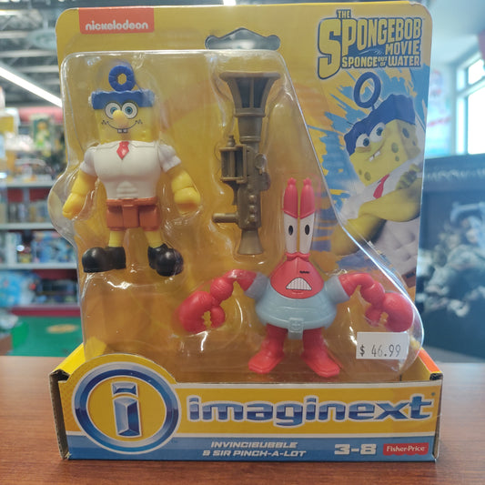 Fisherprice Imaginext SpongeBob Movie Invincibubble & Sir Pinch-A-Lot