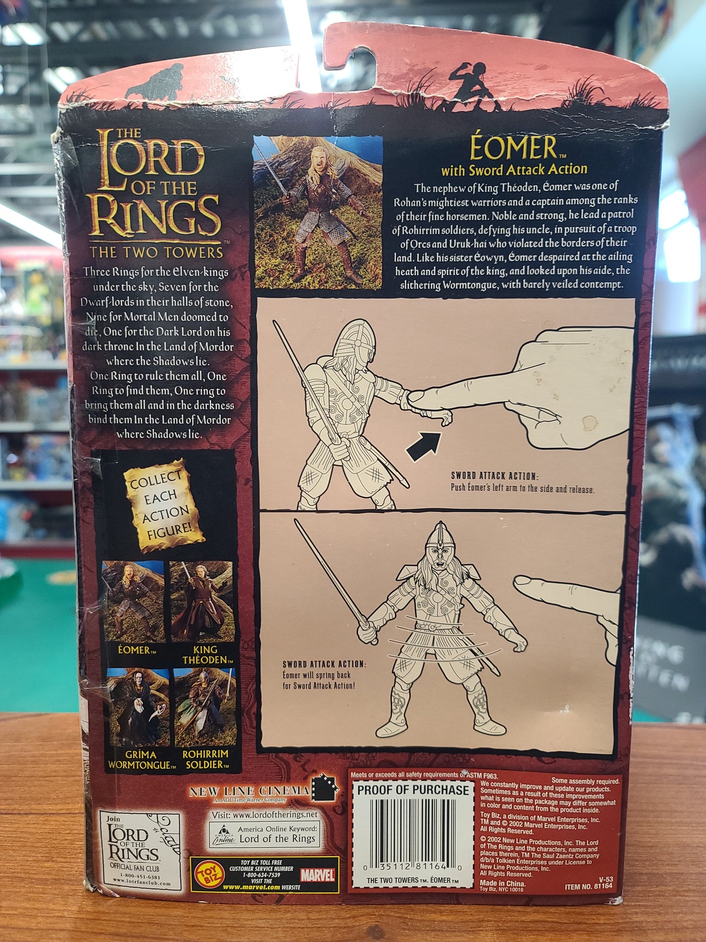 Toy Biz LOTR: The Two Towers Eomer