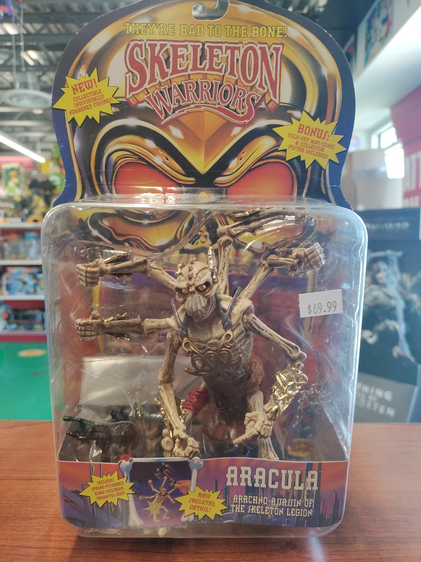 Playmates Skeleton Warriors Aracula