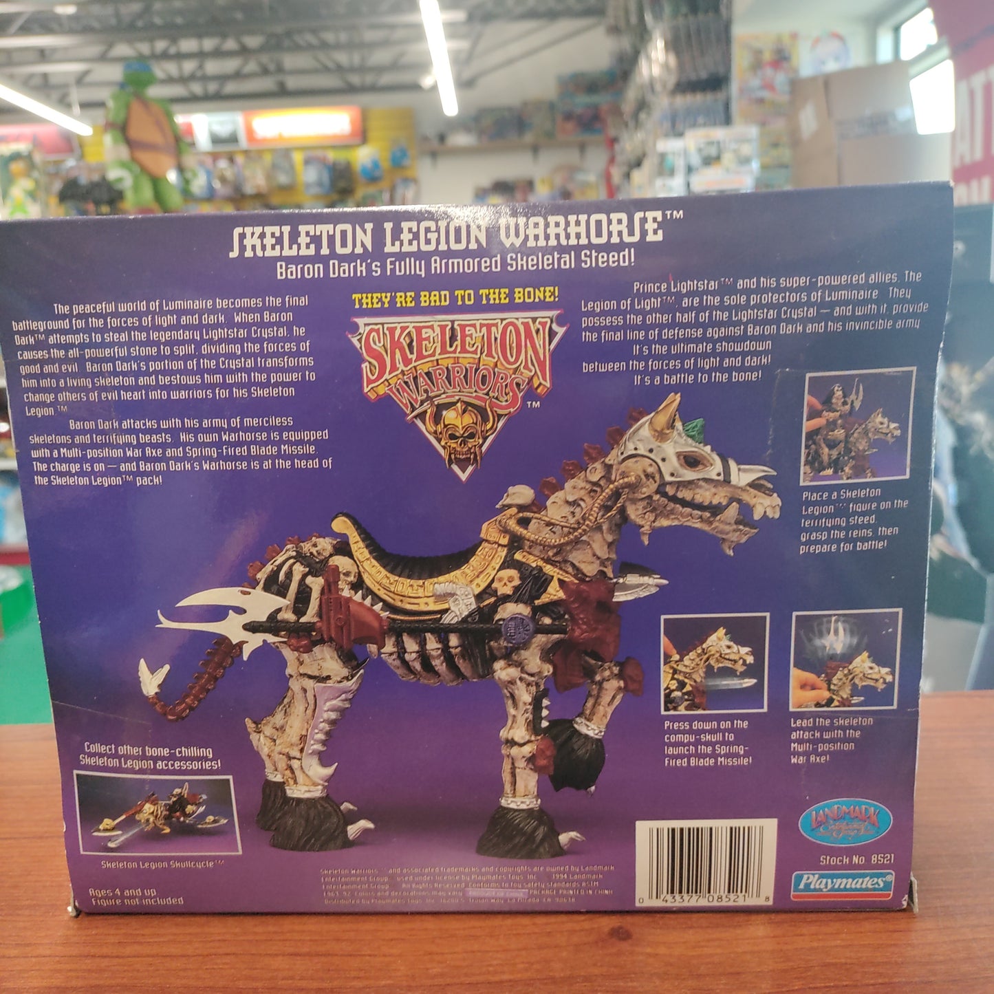 Playmates Skeleton Warriors Skeleton Legion Warhorse