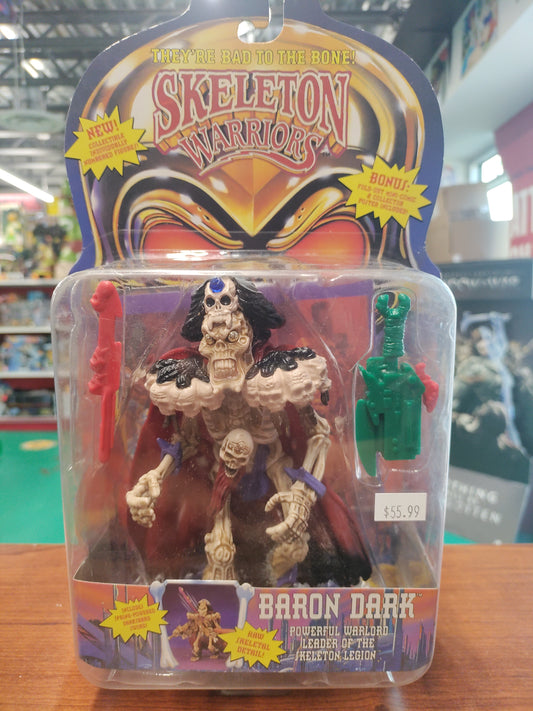 Playmates Skeleton Warriors Baron Dark