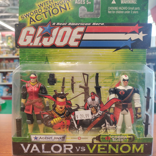 G.I.Joe Valor vs. Venom: Agent Jinx vs. Cobra Slice