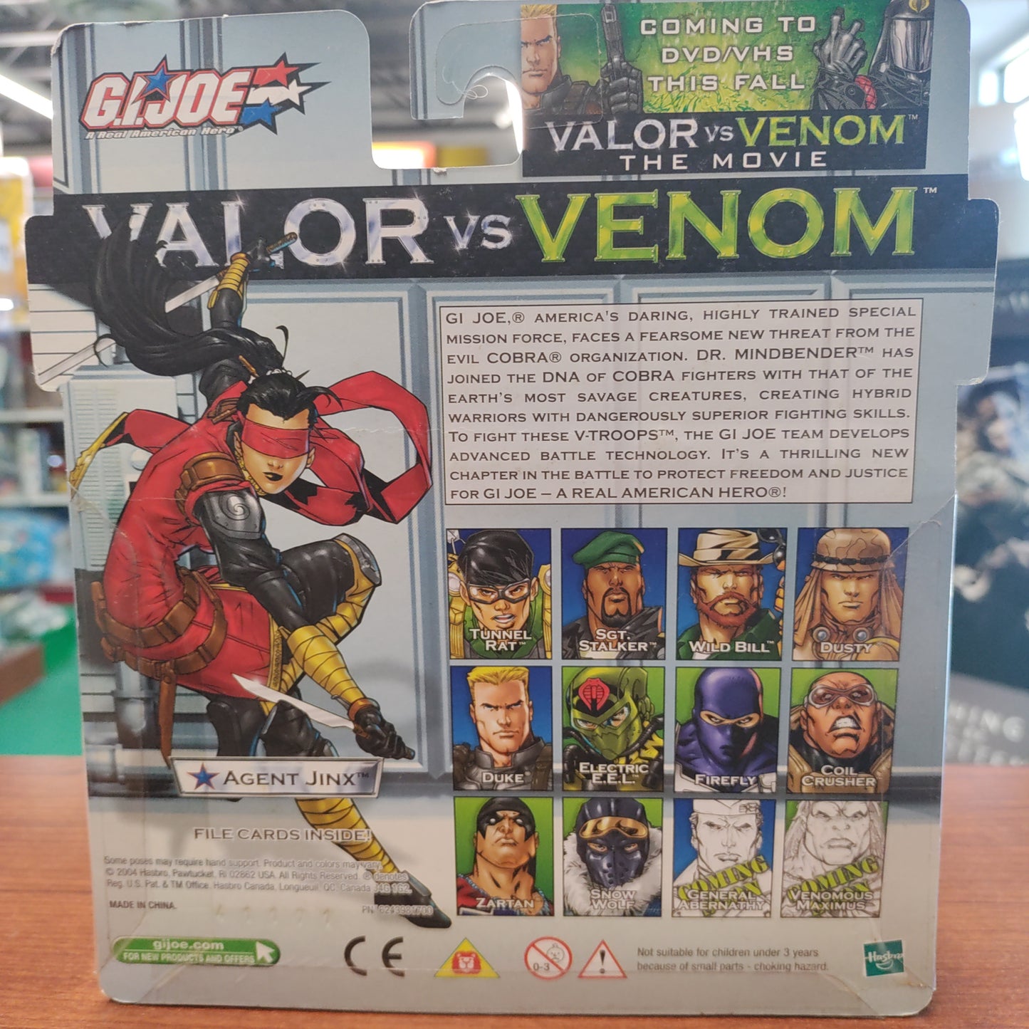 G.I.Joe Valor vs. Venom: Agent Jinx vs. Cobra Slice