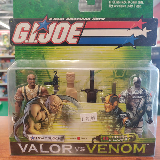 G.I.Joe Valor vs. Venom: Roadblock vs. Cobra C.L.A.W.S.