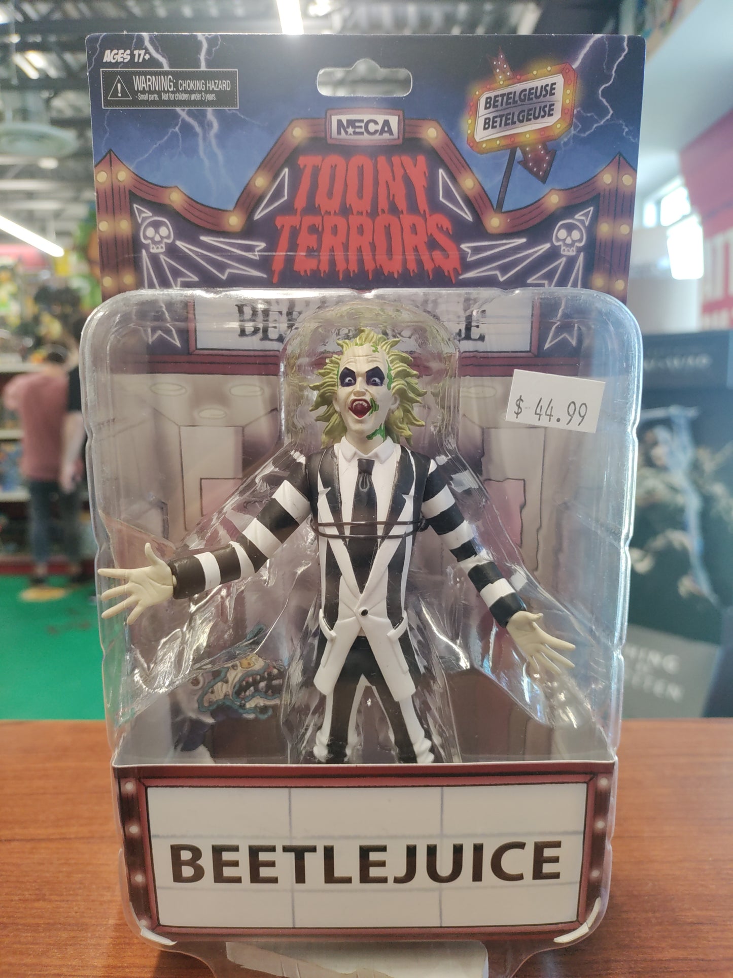 Neca Toony Terrors Beetlejuice