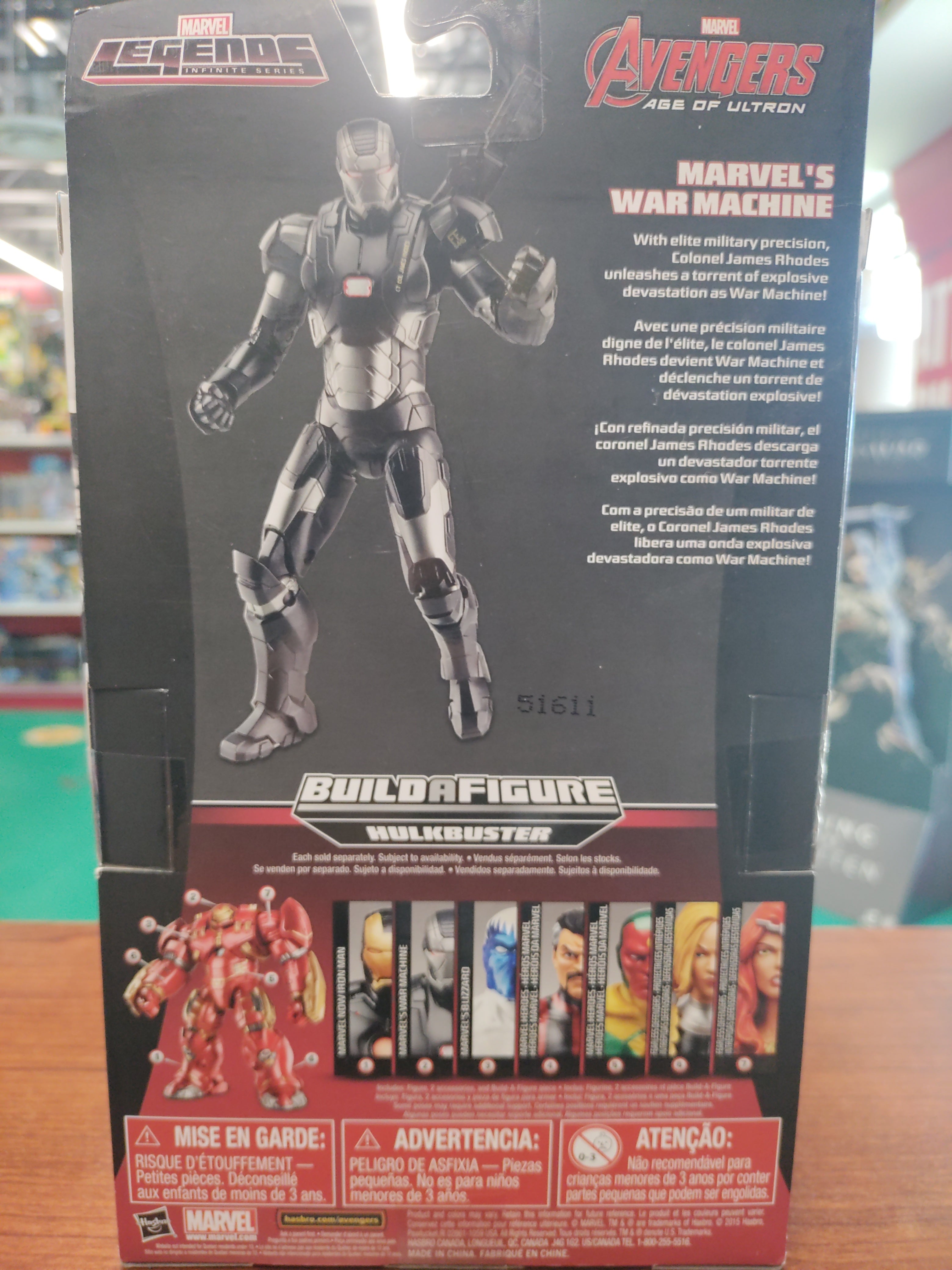 Marvel legends age of ultron hot sale war machine