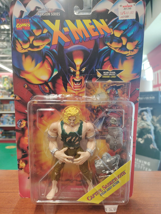 Toy Biz Marvel Comics X-Men Captive Sabretooth
