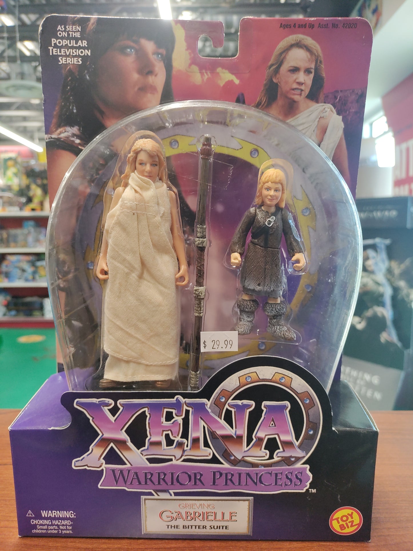 Toy Biz Xena Warrior Princess Grieving Gabrielle