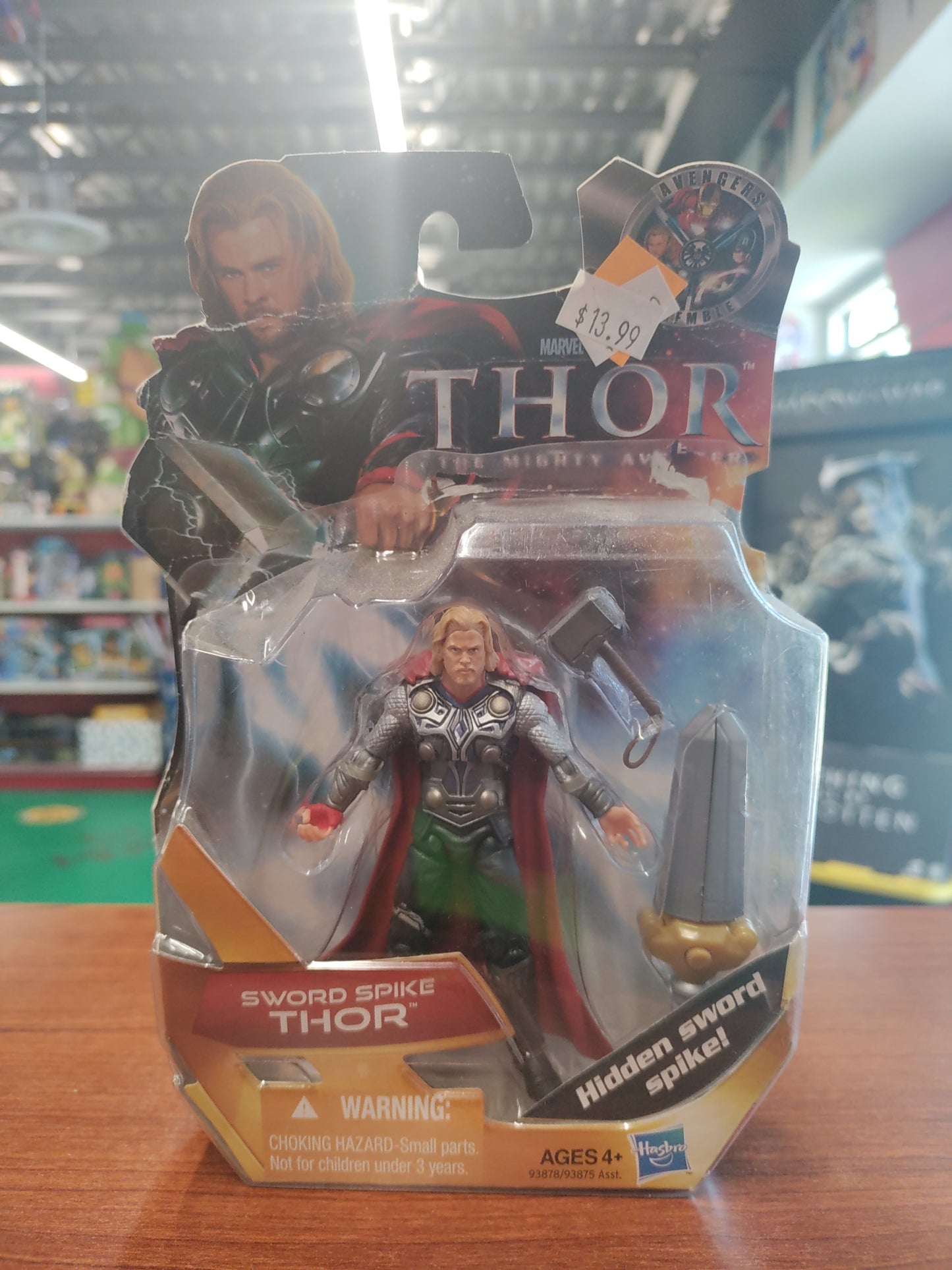 Marvel Universe Thor the Mighty Avenger Sword Spike Thor