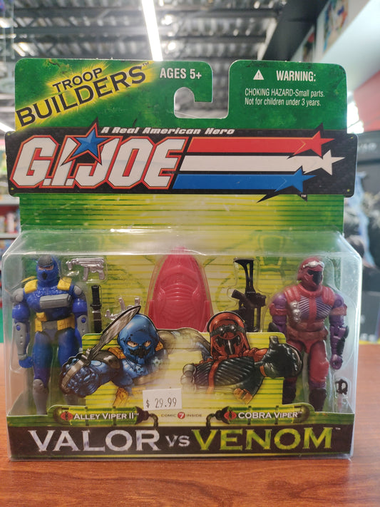 G.I. Joe Valor vs Venom Alley Viper II and Cobra Viper