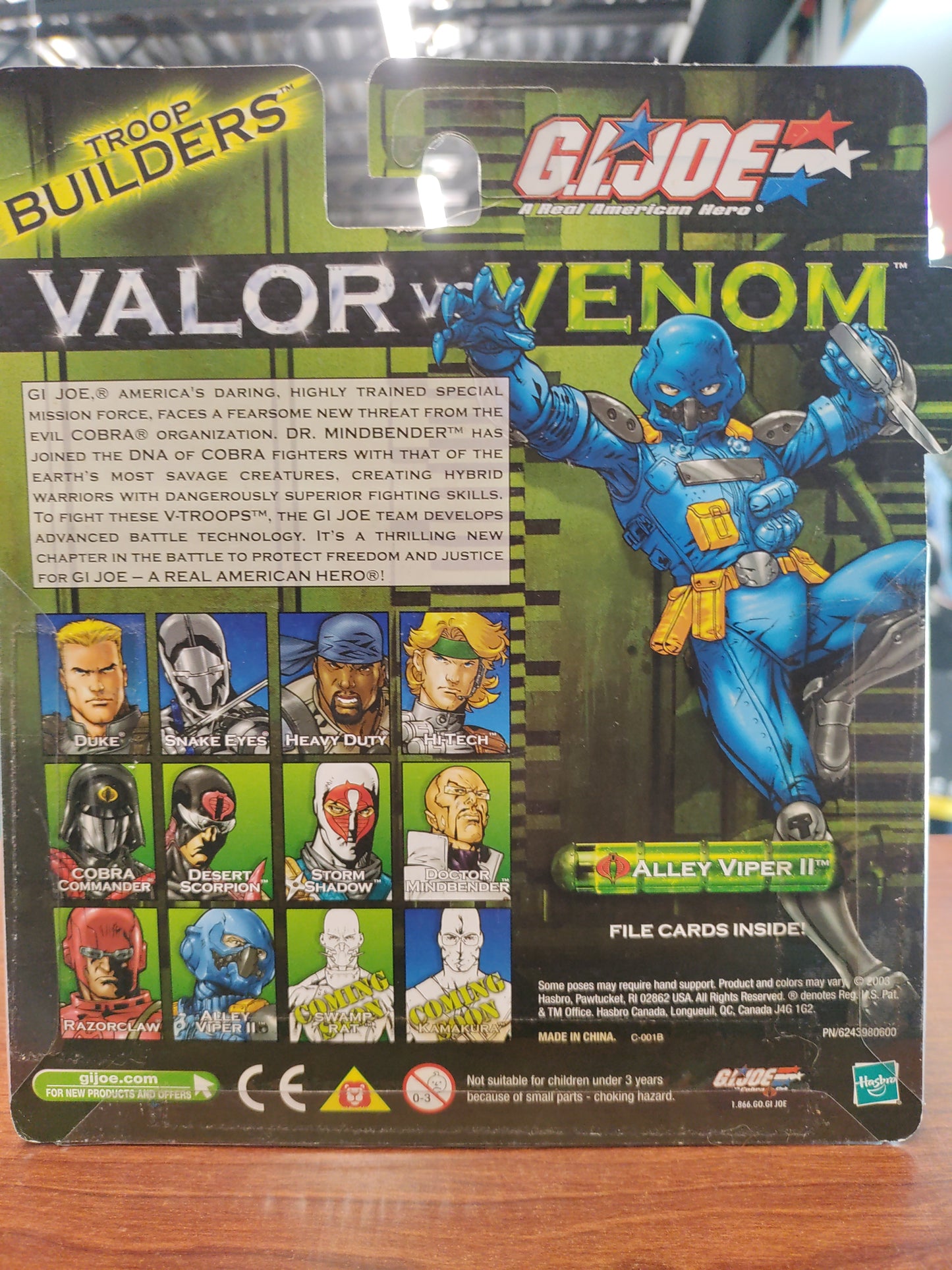 G.I. Joe Valor vs Venom Alley Viper II and Cobra Viper