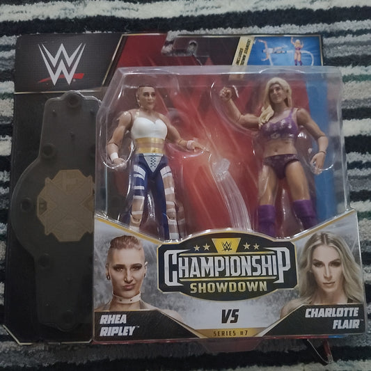 WWE Championship Showdown Rhea Ripley vs. Charlotte Flair