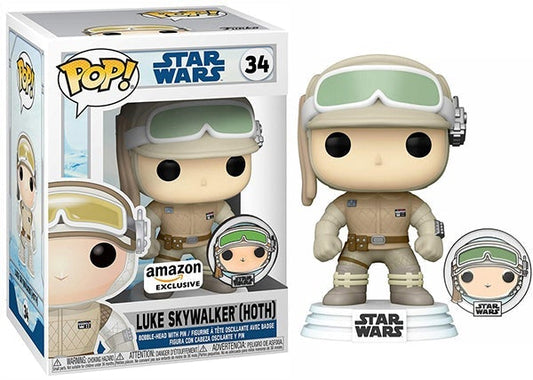 Star Wars Luke Skywalker (Hoth) Amazon Exclusive Funko Pop