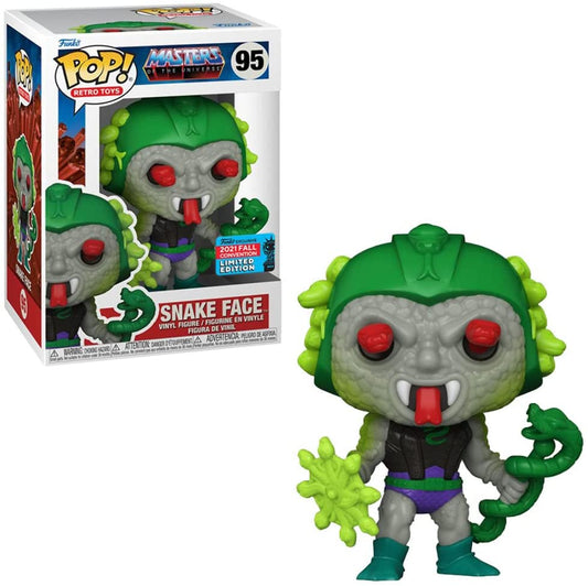 Masters Of The Universe Snake Face 2021 Fall Convention Exclusive Funko Pop