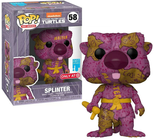 Teenage Mutant Ninja Turtles Splinter Art Series Target Exclusive Funko Pop