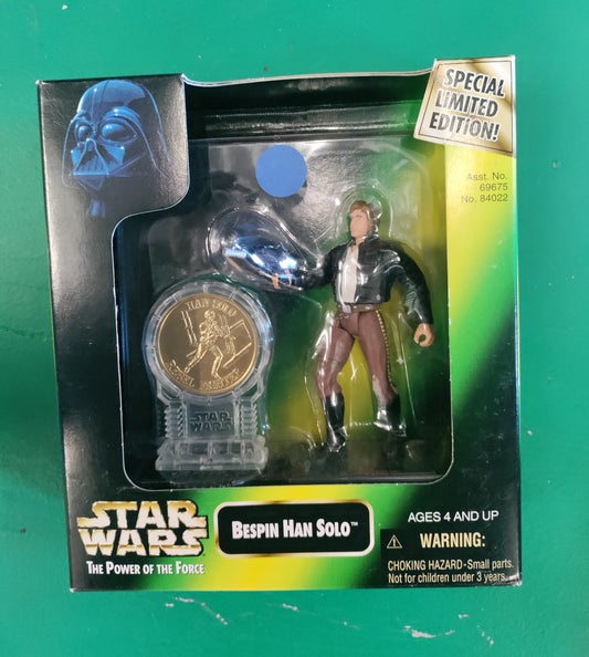 Star Wars The Power Of The Force Bespin Han Solo New Millennium Minter Coin Collection