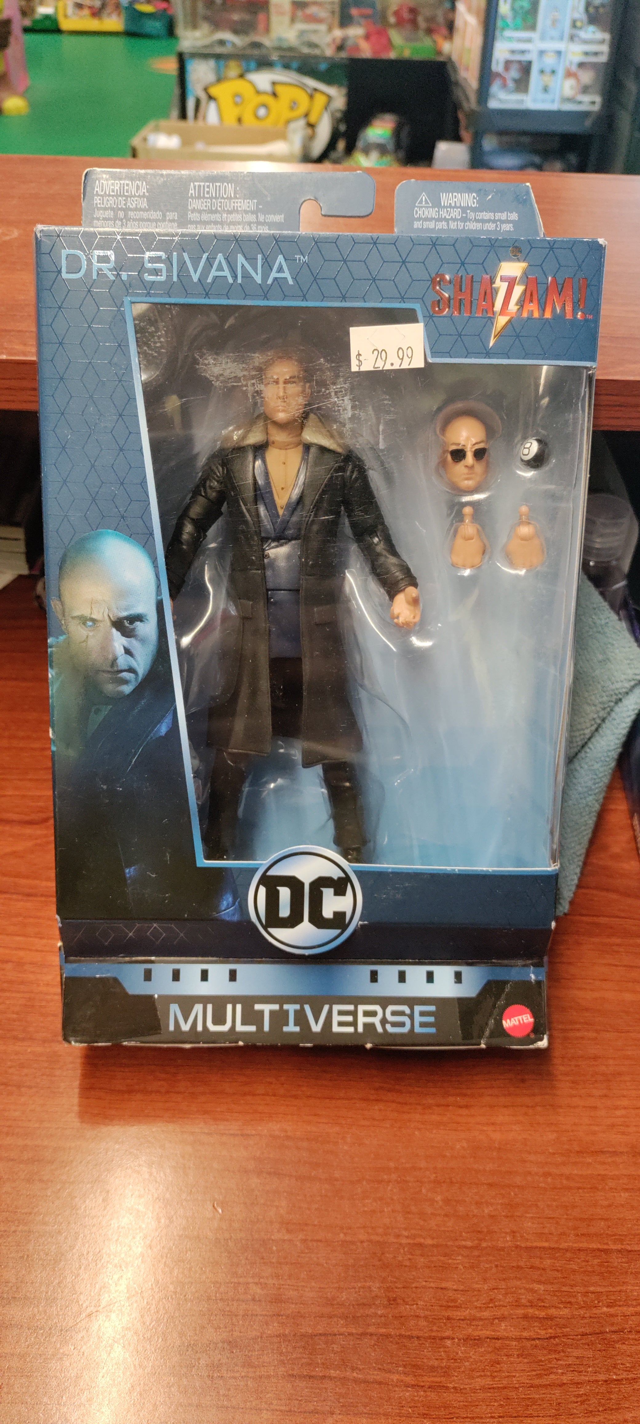 Dr sivana cheap action figure