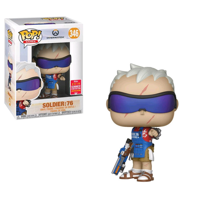 Overwatch Soldier: 76 2018 Summer Convention Exclusive Funko Pop