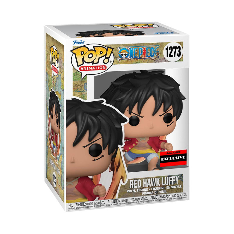 Red Hawk Luffy AAA Anime Exclusive One Piece Funko Pop