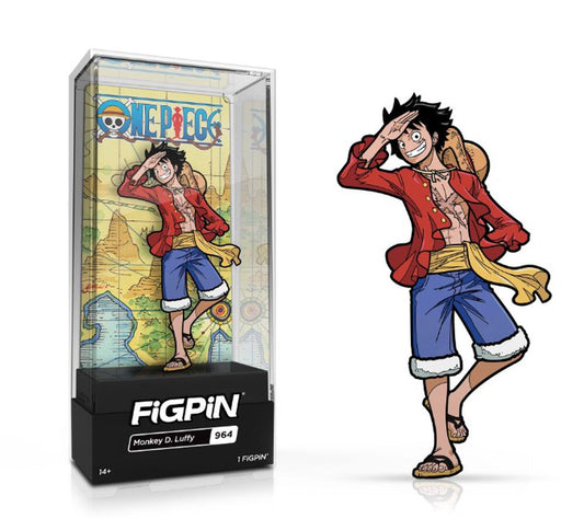 One Piece Luffy Figpin