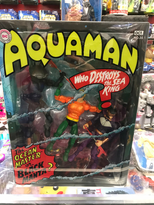 Aquaman Between Two Dooms Aquaman and Black Manta